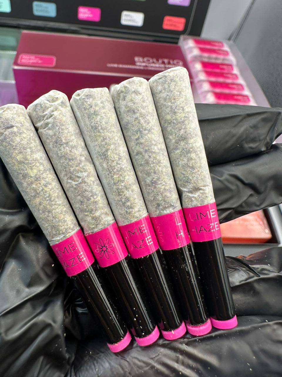 boutiq infused mini prerolls