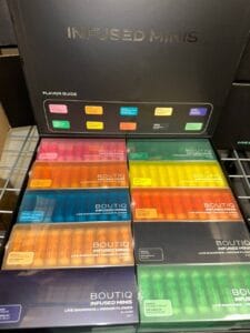 boutiq infused mini prerolls