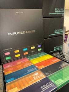 boutiq infused mini prerolls