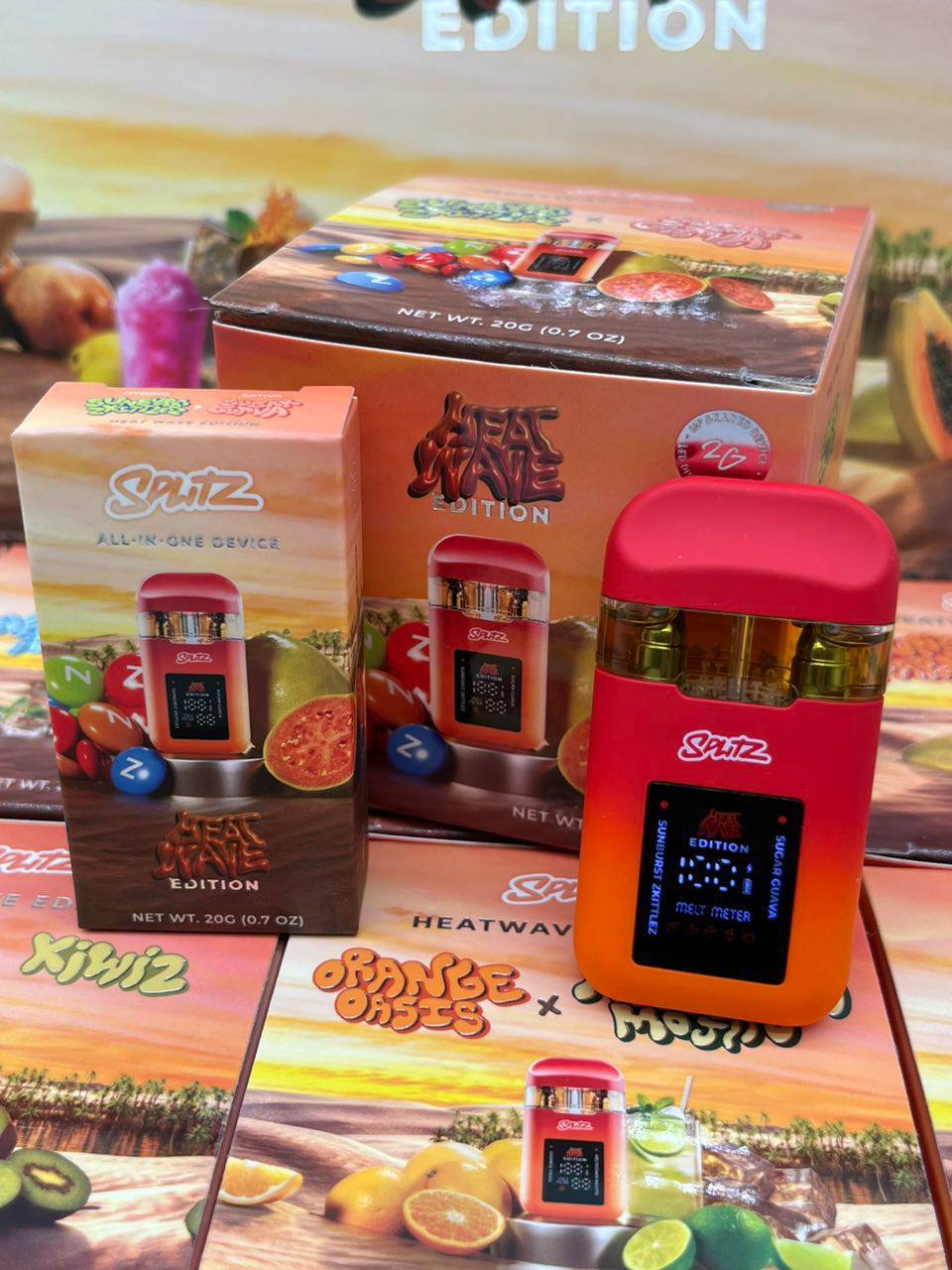 new splitz heat wave disposable