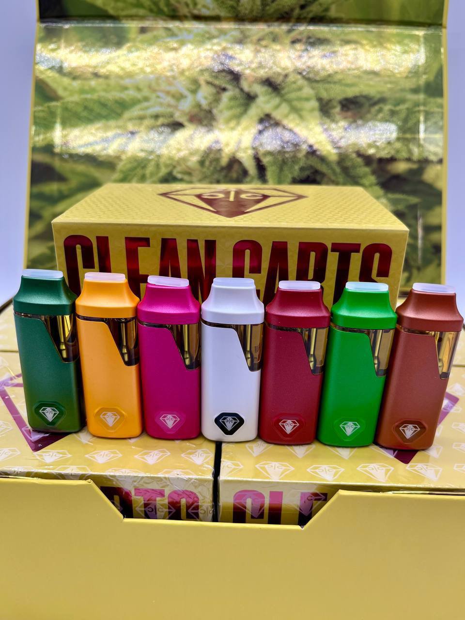 clean carts yellow disposable
