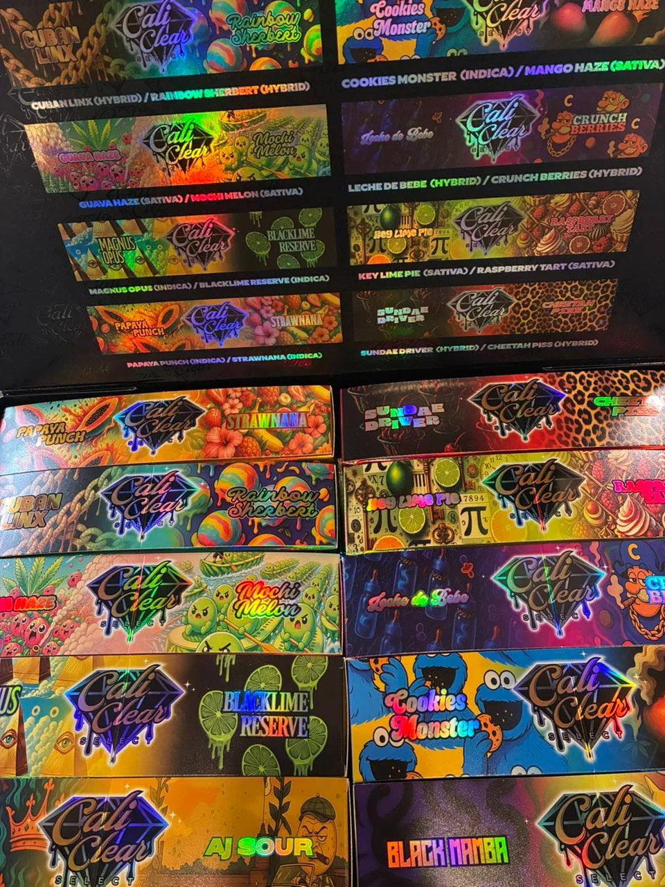 cali clear dual 2g disposable
