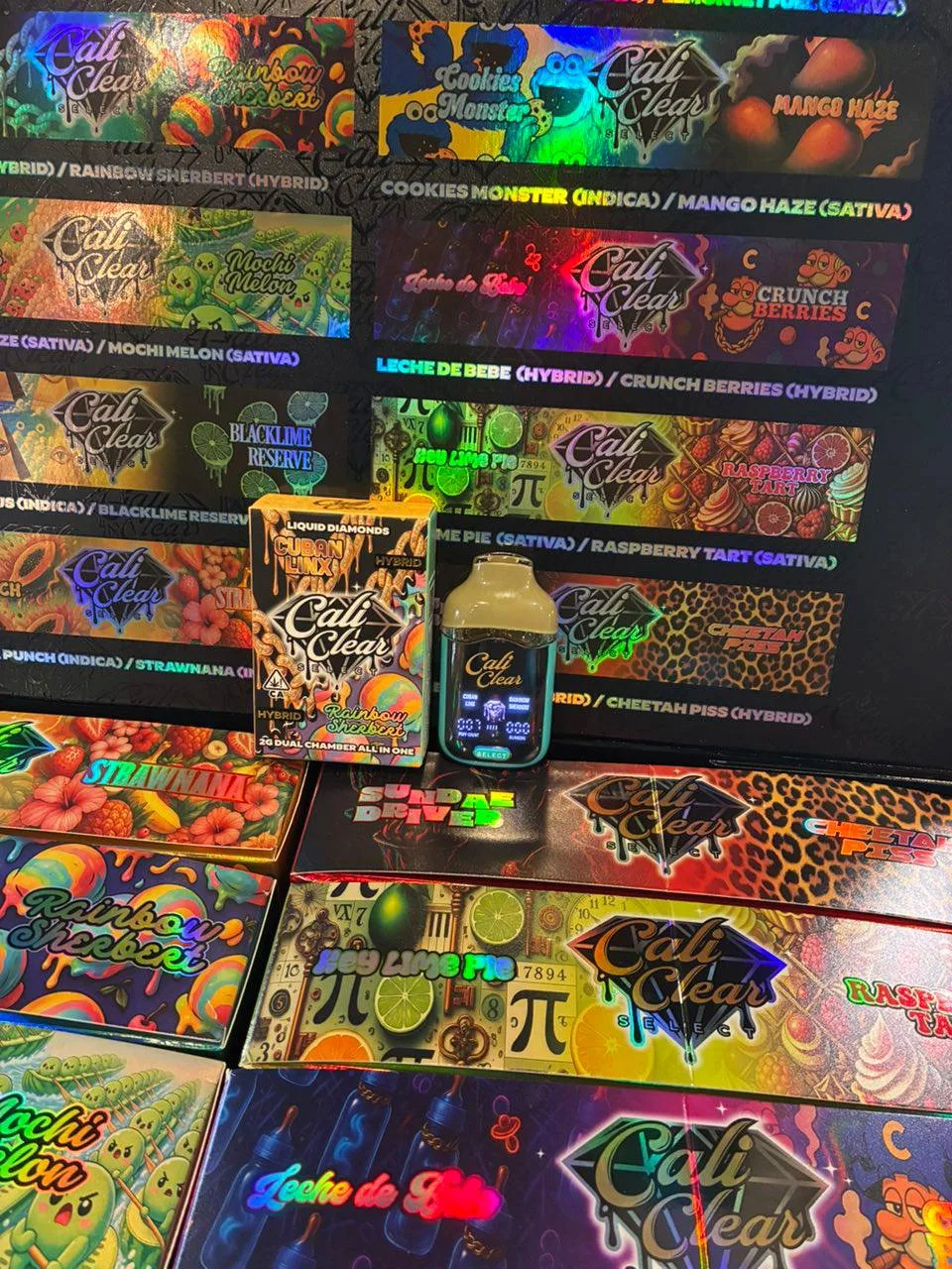 cali clear dual 2g disposable
