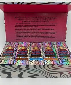 toad dust mushrooms chocolate