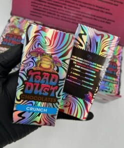 toad dust mushrooms chocolate