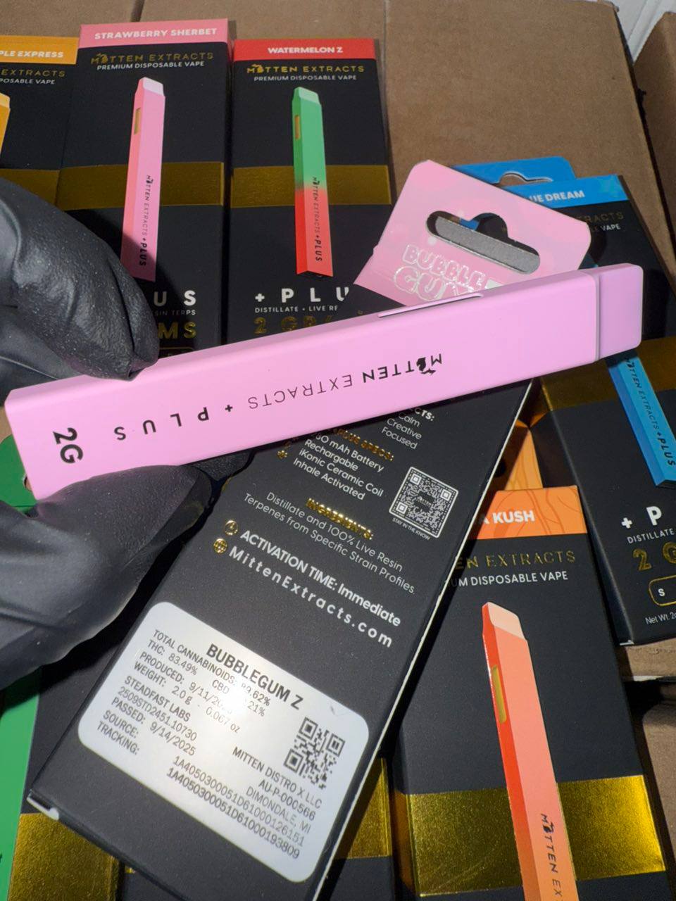 mitten extracts carts