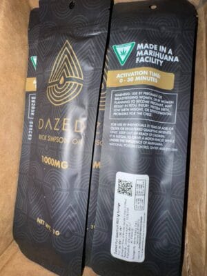 dazed rick simpson oil