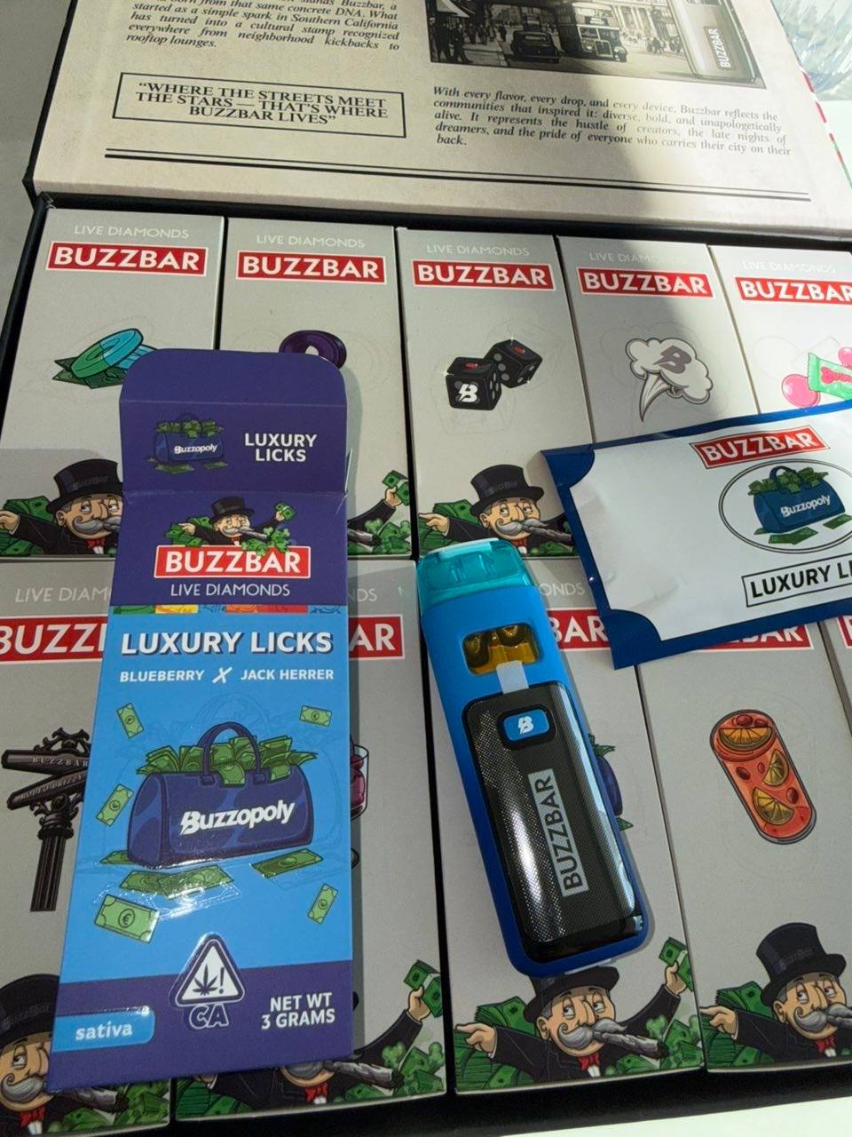 buzzbar buzzopoly disposable