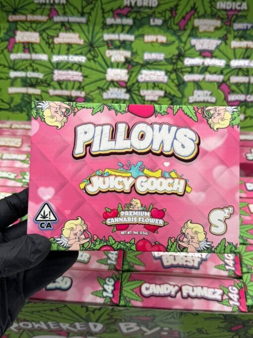 pillows weed valentine edition