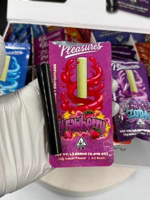 pleasures infused pre rolls