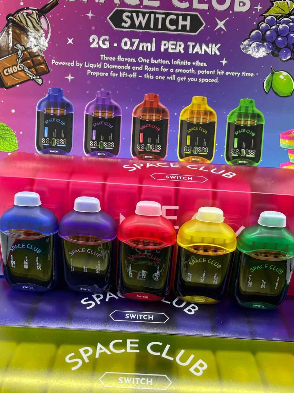 space club switch disposable