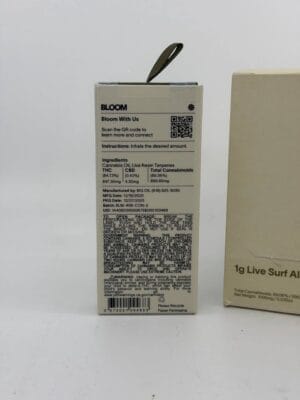 bloom vape disposable