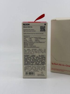 bloom vape disposable