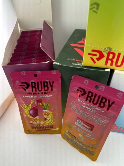 Buy Ruby Carts 2G Disposable - Official Disposable Vapes