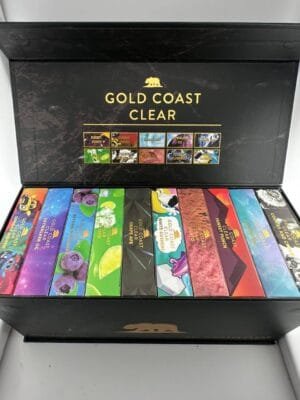 gold coast clear disposables box