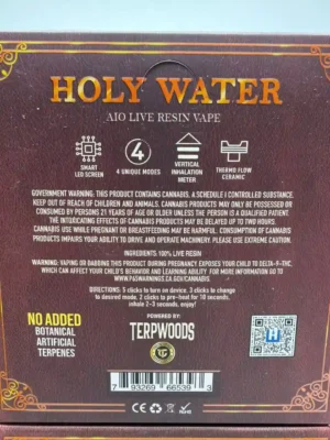holy water bible edition vape