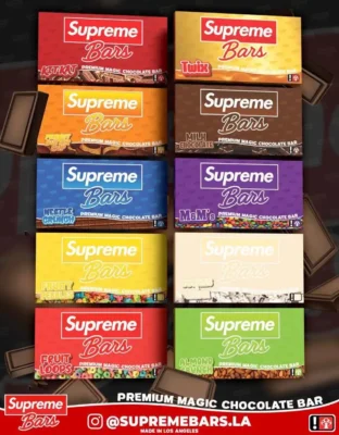 supreme bar mushroom chocolate